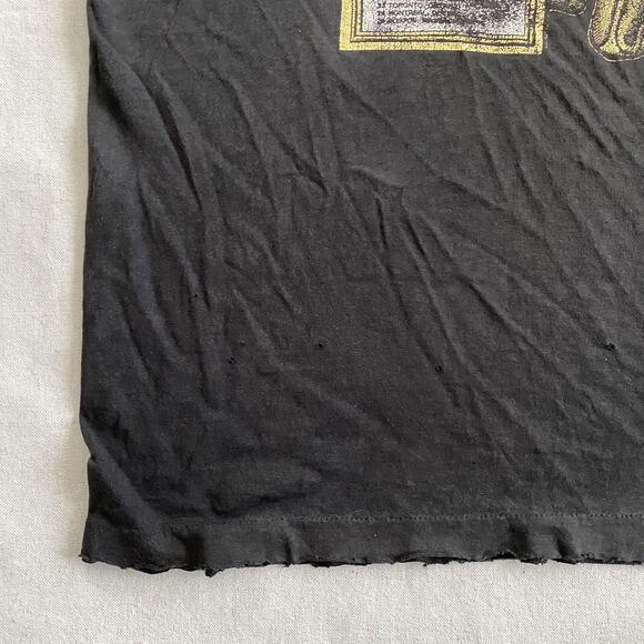 Vintage 90s Carcass Necroticism Death Metal Band Entombed Obituary T-Shirt XL - Picture 7 of 8